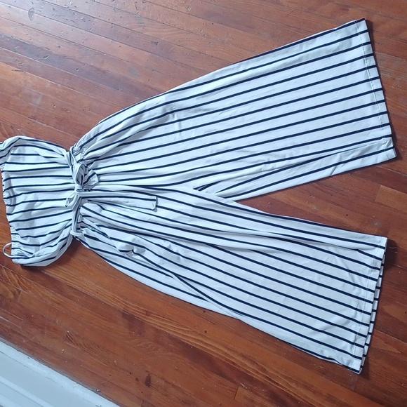 Capella jump suit size L palazzo pants - Picture 7 of 11